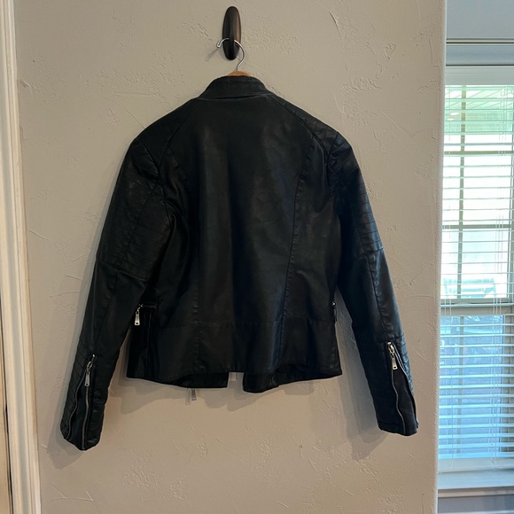 Black Leather Jacket - Picture 2 of 4